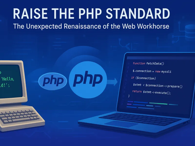 Raise the PHP Standard: The Unexpected Renaissance of the Web Workhorse